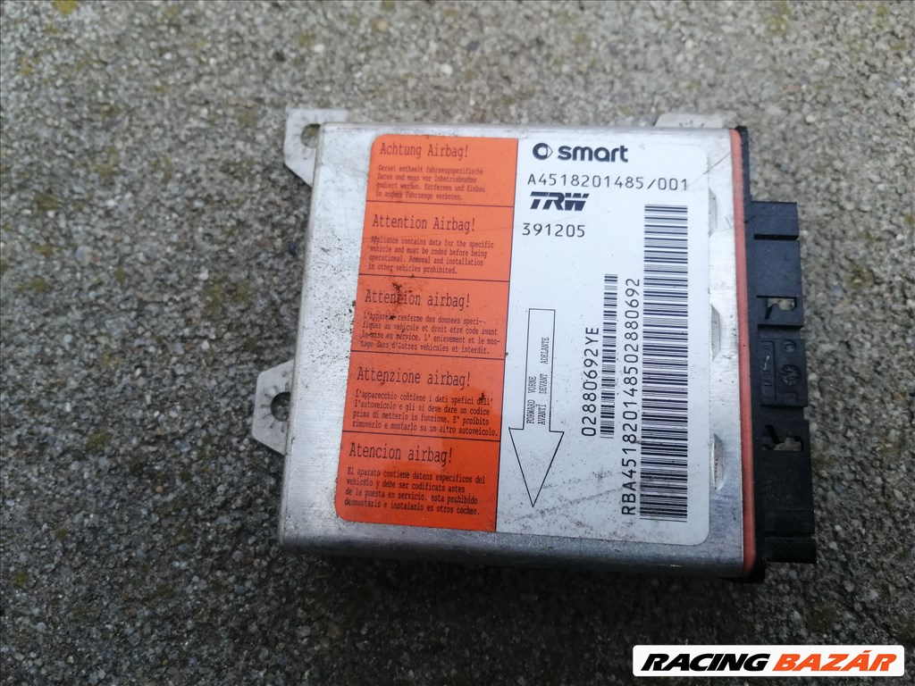 Smart Fortwo 451 légzsák indító elektronika eladó! a4518201485 1. kép