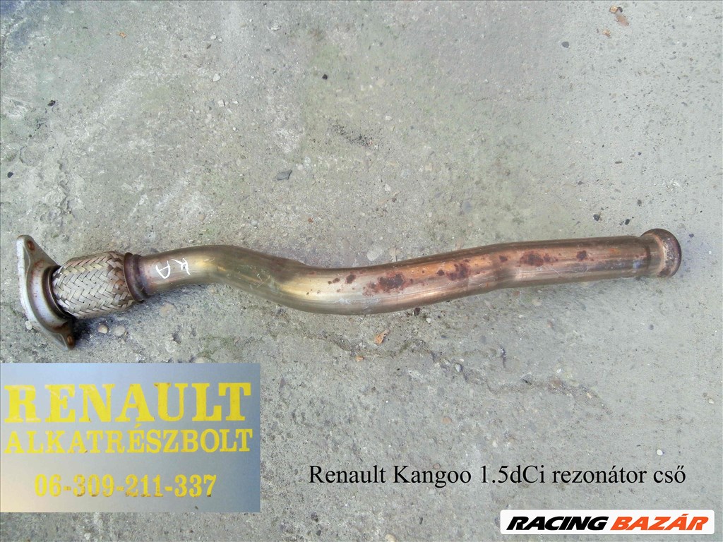 Renault Kangoo 1.5dCi rezonátorcső 1. kép