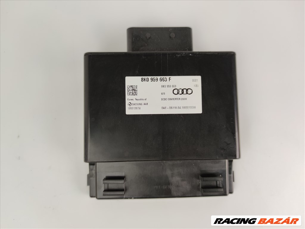 Audi A6 4G Feszültség szabályzó modul  8k0959663 1. kép