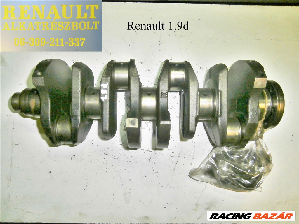 Renault 1.9d főtengely  1. kép