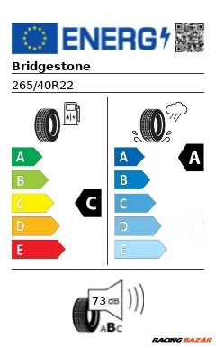 Bridgestone XL FP POTENZA SPORT 265/40 R22 106Y nyári gumi 2. kép