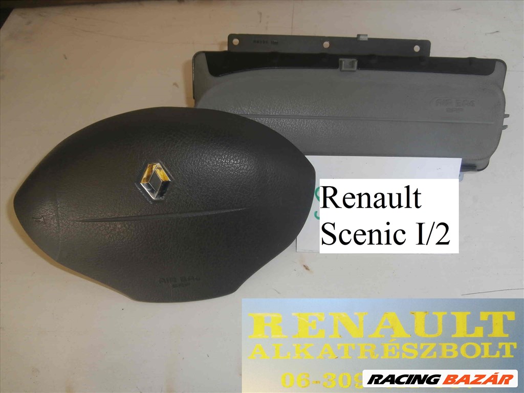 Renault Scenic légzsák air bag szett  1. kép