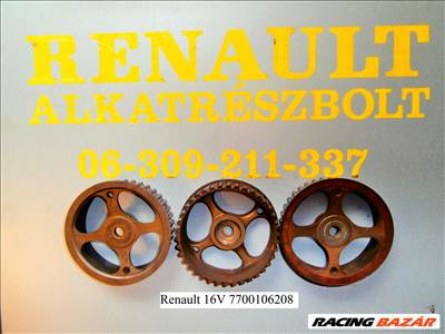 Renault 16V 7700106208 vezérműkerék 