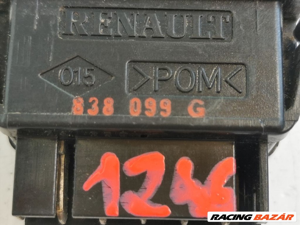 Renault Mégane I Jobb első Ablakemelő Kapcsoló #1246 838099g 5. kép