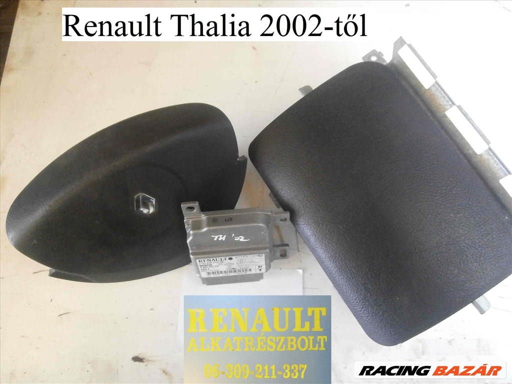 Renault Thalia ('02-től) légzsák air bag szett  1. kép