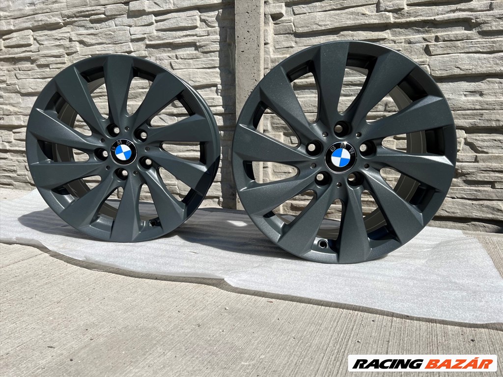 R17 5x120 Original Bmw style 381 - Styling 381 - 7.5J ET43 Antracit / 7.5x17 eredeti gyári alufelni 3. kép