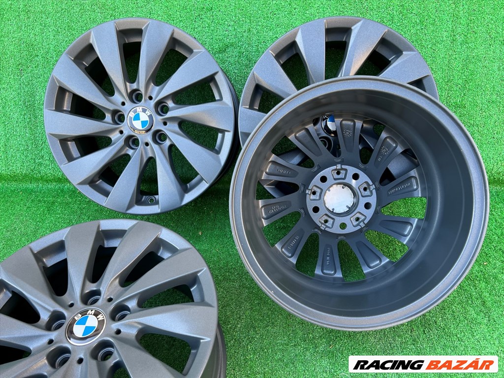 R17 5x120 Original Bmw style 381 - Styling 381 - 7.5J ET43 Antracit / 7.5x17 eredeti gyári alufelni 4. kép