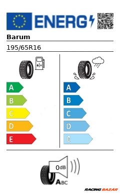 Barum SNOVANIS 3 M+S C 195/65 R16 104/102T kisteher téli gumi 2. kép