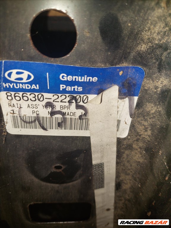Hyundai Accent hátsó lökhárító merevítő. 8663022200 1. kép