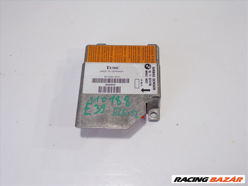 BMW E36 E38 E39 Z3 légzsák vezérlő indító elektronika eladó (110188)  65778374799 1. kép