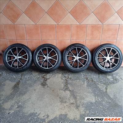 ALUTEC 15"ALUFELNI 5X100 NYÁRI 195/50R15 GUMIVAL OLCSÓN!!!