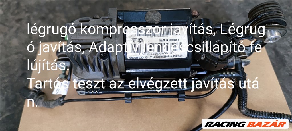 Légrugó kompresszor javítás, Légrugó javítás, ADS 5. kép