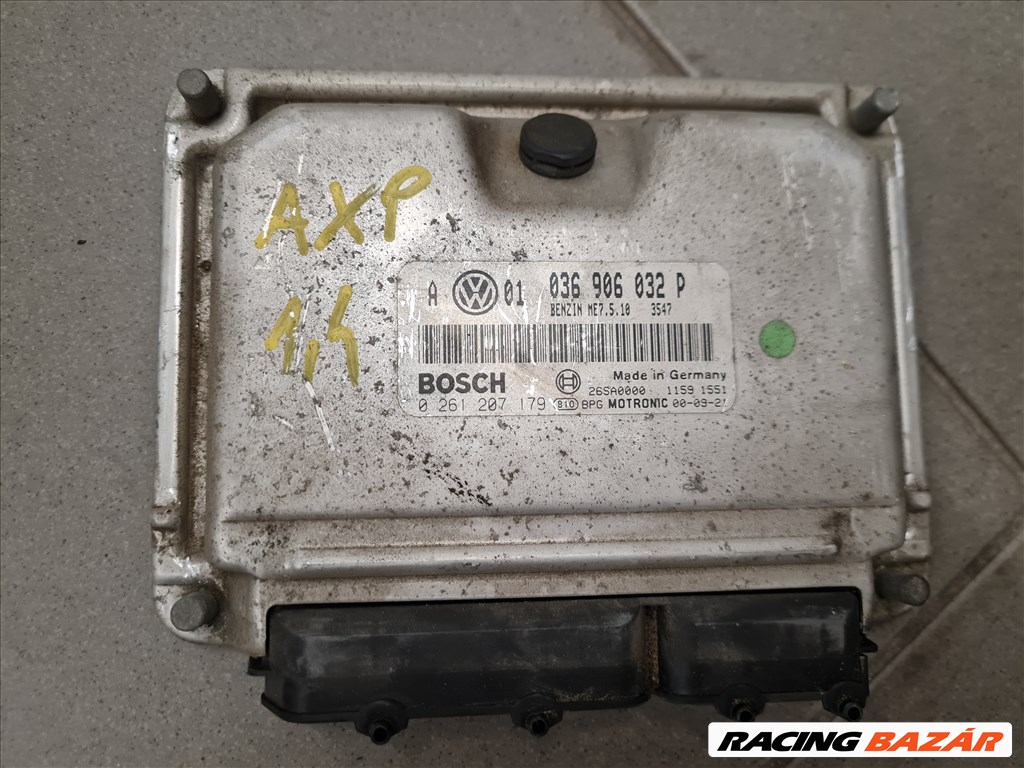 Volkswagen Golf IV, Volkswagen Bora motorvezérlő 1.4 16V AXP 036 906 032 P 036906032P 1. kép