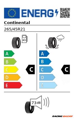 Continental CrossContact LX Sport 265/45 R21 108H XL FR AO M+S négyévszakos gumi 2. kép