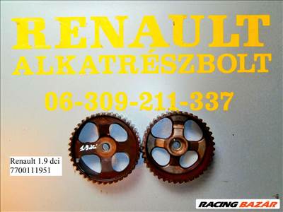 Renault 1.9dci 7700111951 vezérműkerék 