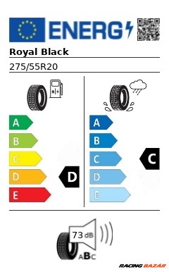 Royal Black Royal Performance 117V XL TL 275/55 R20 V nyári gumi 2. kép