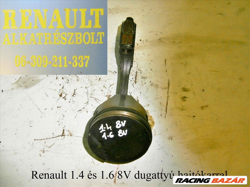 Renault 1.4 és 1.6 8V dugattyú  1. kép