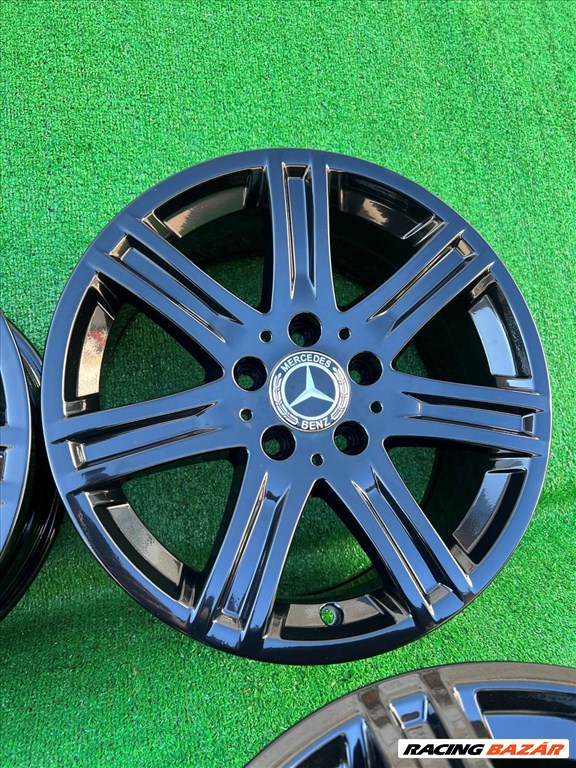 R16 5x112 Original Mercedes 7concave Spoke - 7J ET38 - A212 401 1702 - NEW  / 7x16 új gyári felnik 4. kép