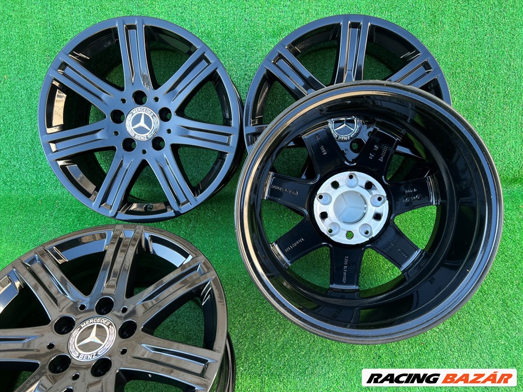 R16 5x112 Original Mercedes 7concave Spoke - 7J ET38 - A212 401 1702 - NEW  / 7x16 új gyári felnik 5. kép