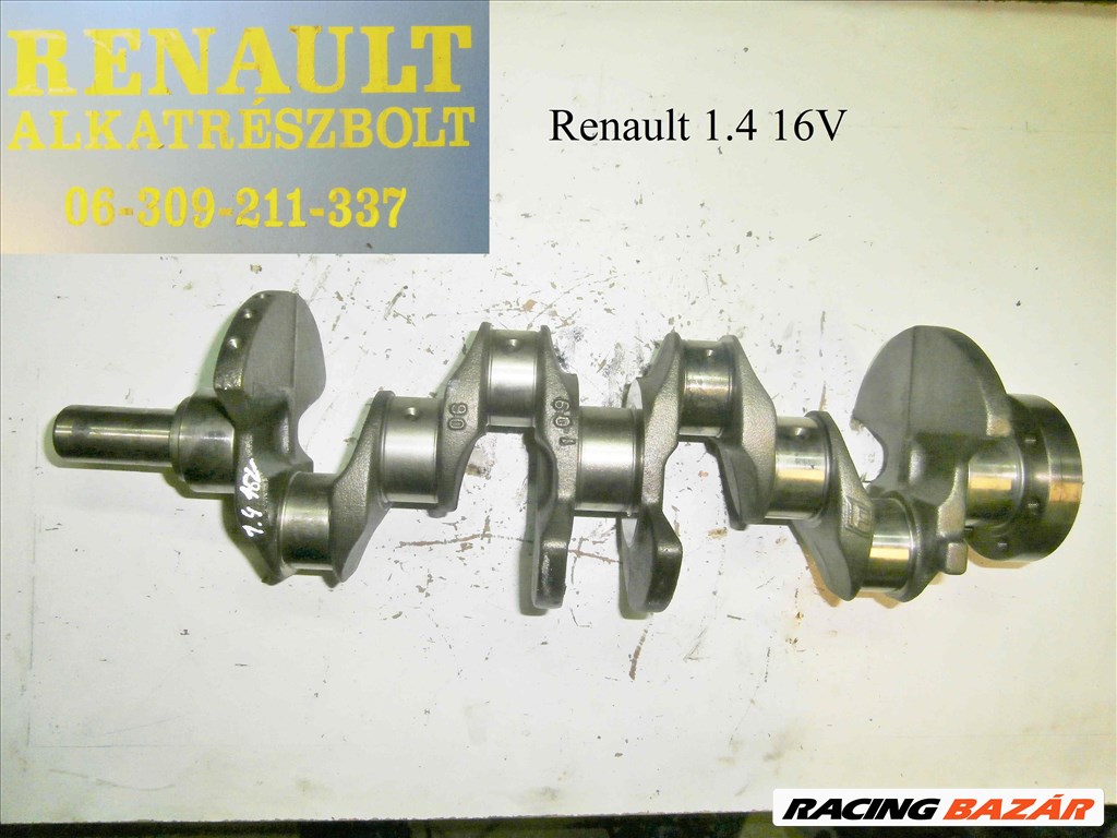 Renault 1.4 16V főtengely  1. kép