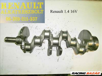 Renault 1.4 16V főtengely 