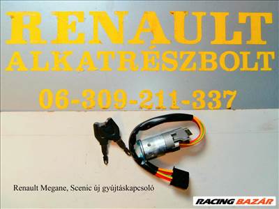 Renault Megane, Scenic új gyújtáskapcsoló 