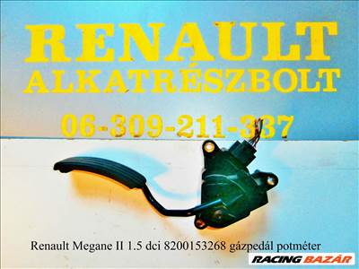 Renault Megane II 1.5dci gázpedál potméter 8200153268