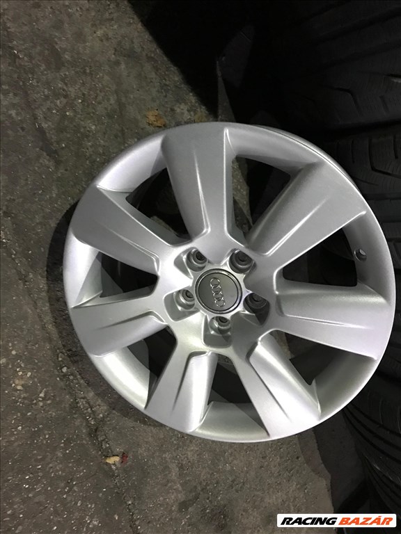 AUDI A6 Allroad 4F gyári 7X17-es 5X112-es ET34-es könnyűfém felni garnítúra eladó 2. kép