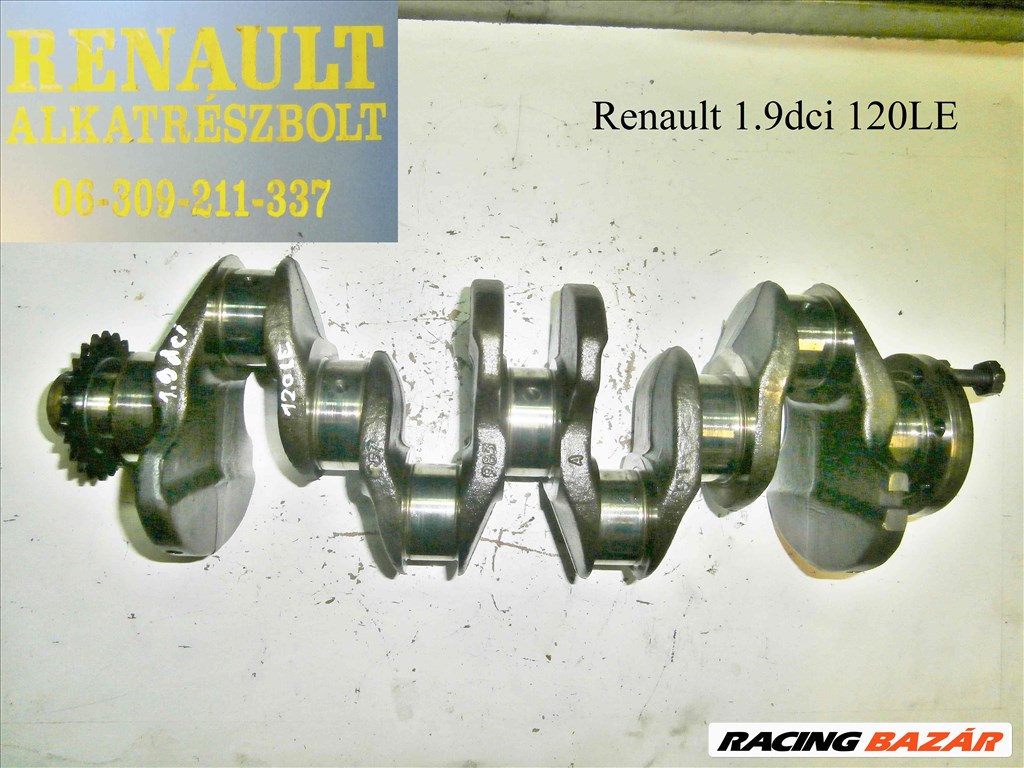 Renault 1.9dci (120Le) főtengely  1. kép