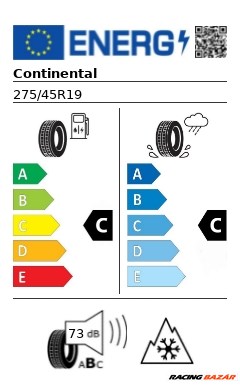 Continental CrossContact Winter 275/45 R19 108V XL FR M+S 3PMSF téli gumi 2. kép