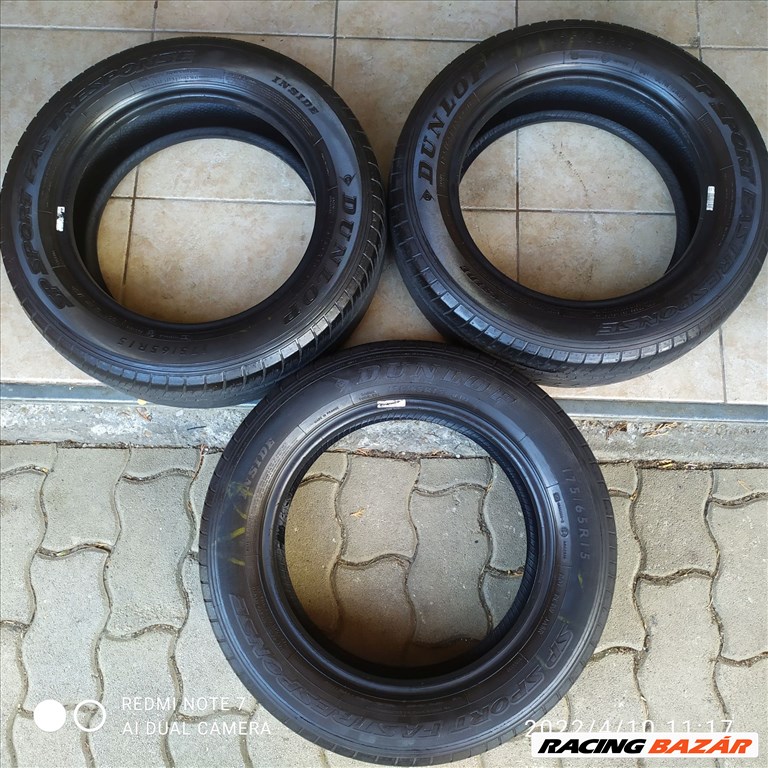  175/65 R15" használt Dunlop nyári gumi 1. kép