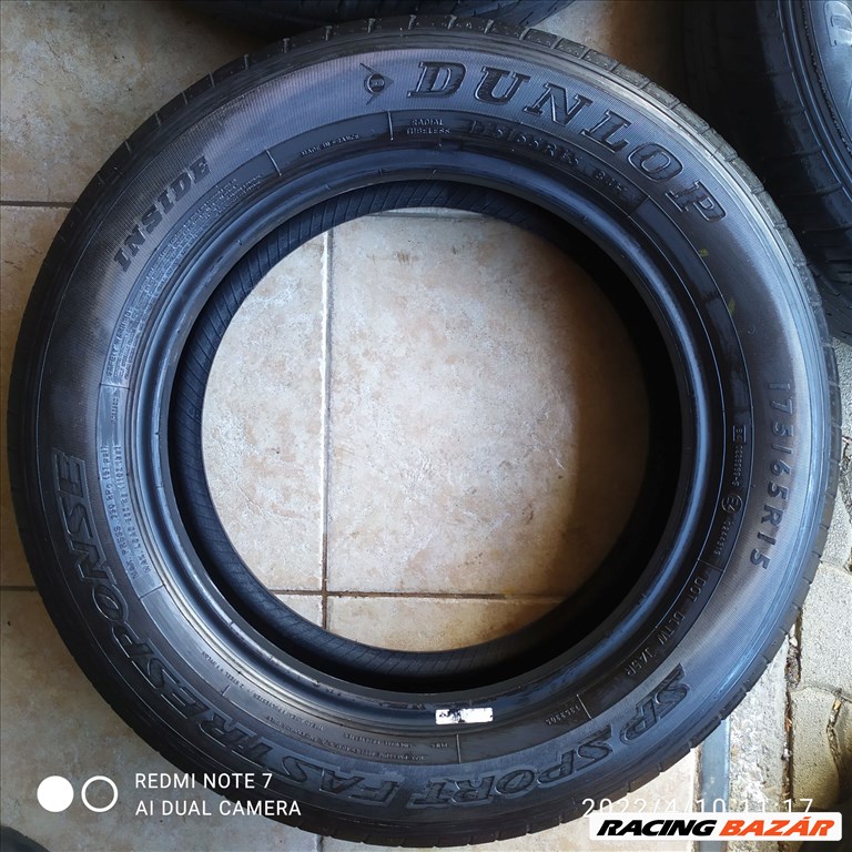  175/65 R15" használt Dunlop nyári gumi 2. kép