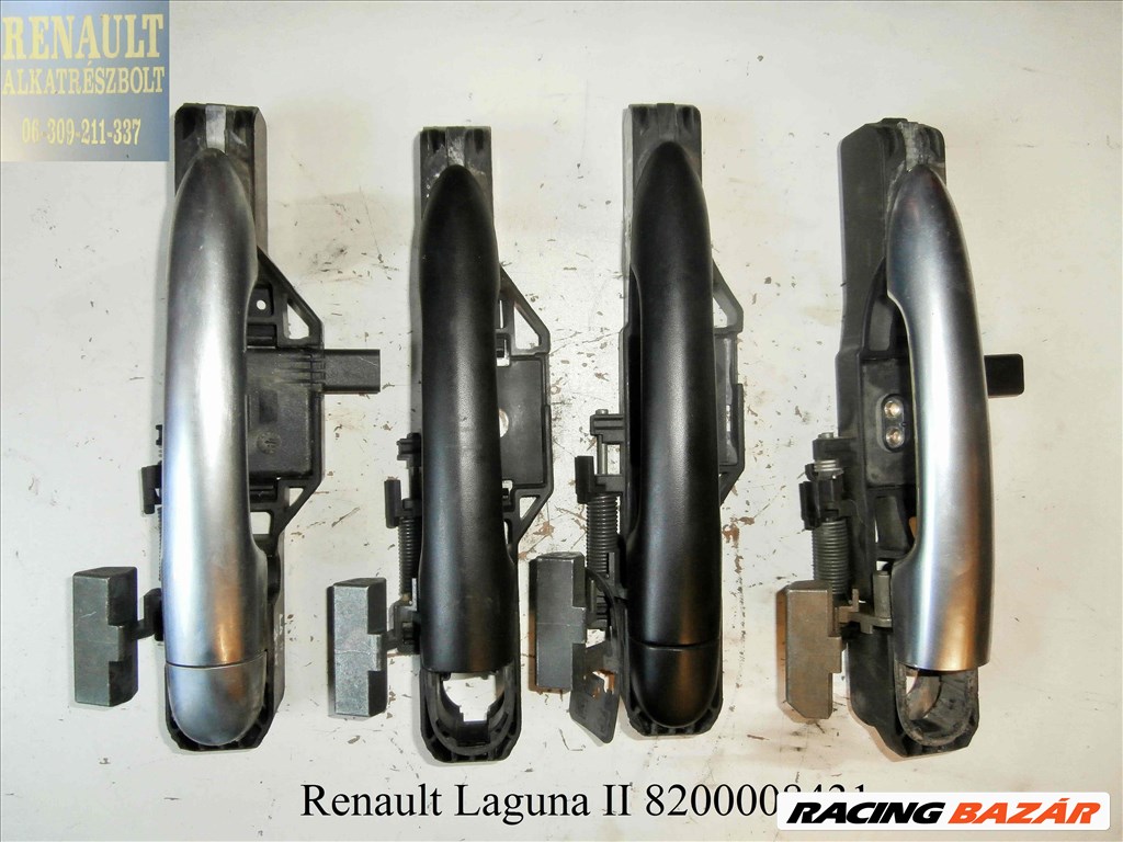Renault Laguna II jobb külső ajtó kilincs  8200008431 1. kép