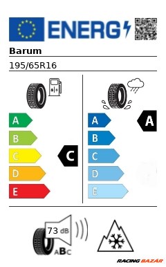 Barum Vanis Allseason 195/65 R16C 104/102T kisteher négyévszakos gumi 2. kép