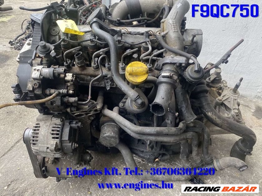 Renault 1.9 DCI F9QC750 motor  1. kép