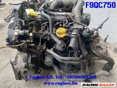 Renault 1.9 DCI F9QC750 motor 