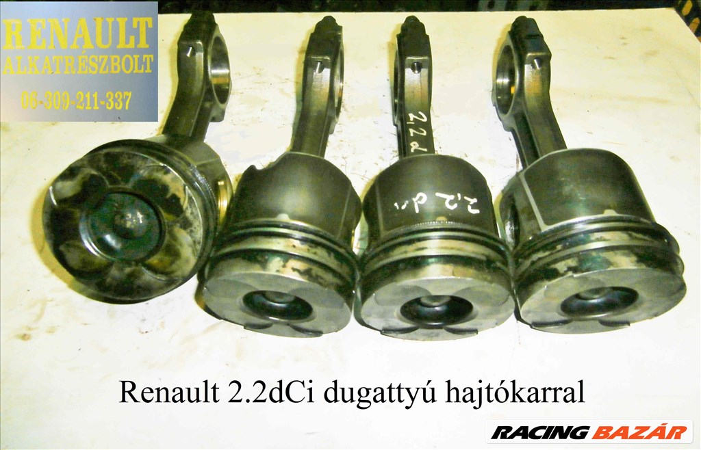 Renault 2.2dCi dugattyú  1. kép