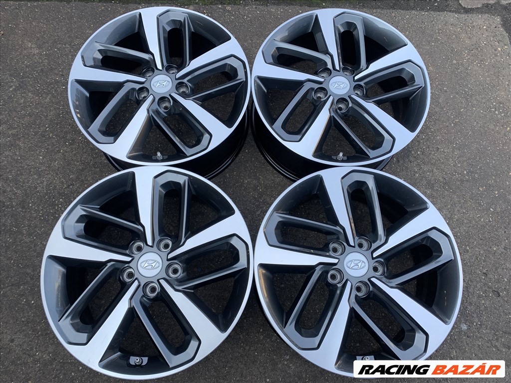 4db gyári 18" Hyundai Kona alufelni. (2476) 1. kép