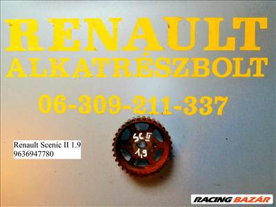 Renault Scenic II 1.9 9636947780 vezérműkerék 