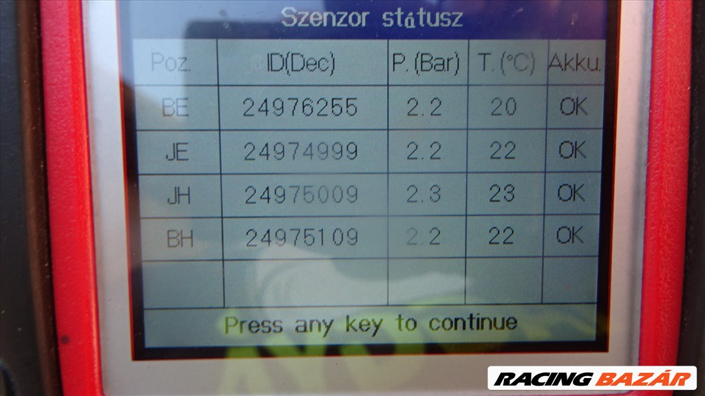 Mercedes GLC Class 18 colos nyárikerék alufelni + TPMS + 235/60r18 Yokohama nyárigumi a2534011400 6. kép