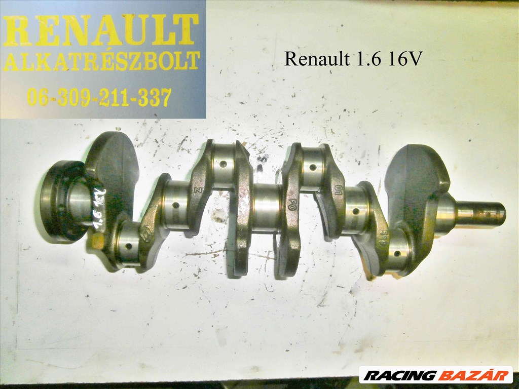 Renault 1.6 16V főtengely  1. kép