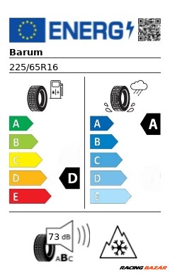 Barum Vanis Allseason 225/65 R16C 112/110R kisteher négyévszakos gumi 2. kép