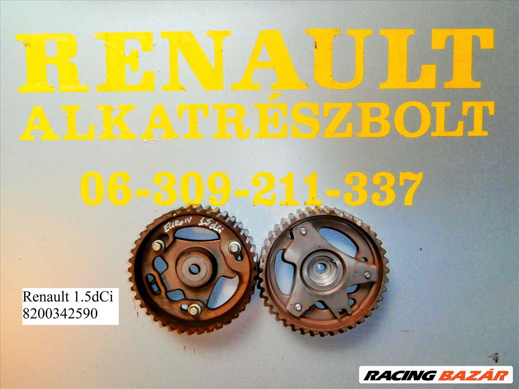 Renault 1.5dCi 8200342590 vezérműkerék  1. kép