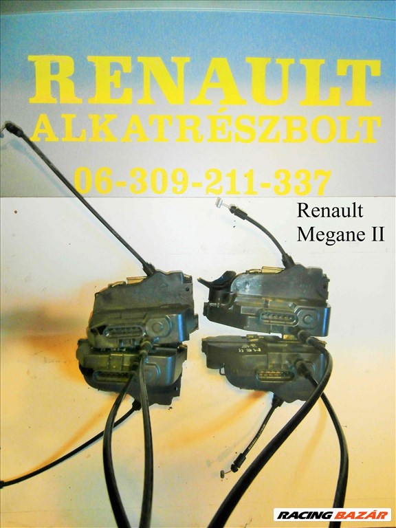 Renault Megane II (6 vezetékes) ajtó zárszerkezet  1. kép