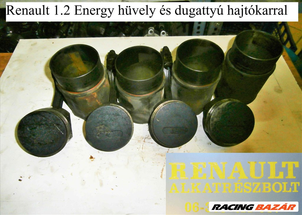 Renault 1.2 Energy hüvely és dugattyú  1. kép