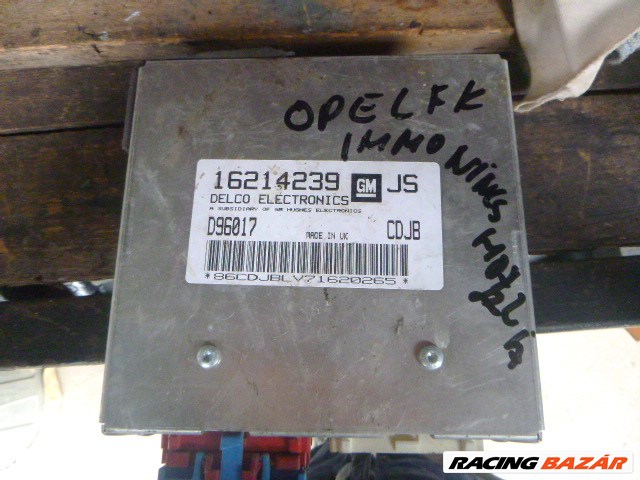 Opel Astra F BENZINES motorvezérlő 16214239 JS     16214239js 2. kép