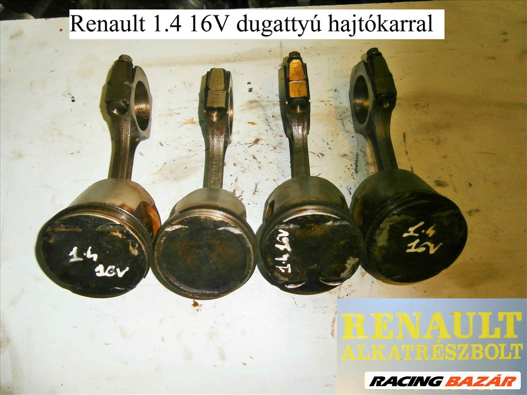 Renault 1.4 16V dugattyú  1. kép