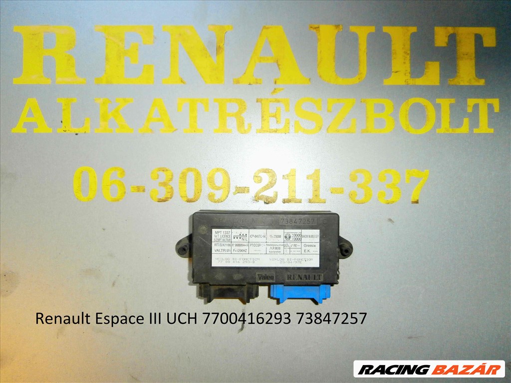 Renault Espace III komfort elektronika 73847257 UCH  7700416293 1. kép