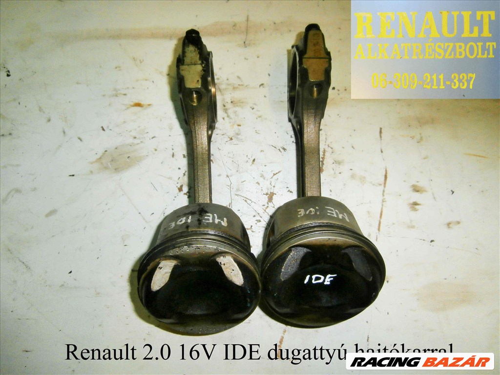 Renault 2.0 16V (IDE-motoros) dugattyú  1. kép