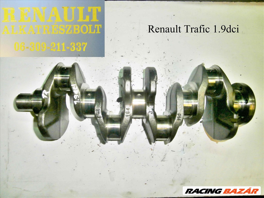 Renault Trafic 1.9dci főtengely  1. kép